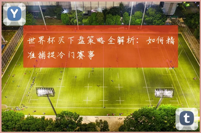 世界杯买下盘策略全解析:如何精准捕捉冷门赛事